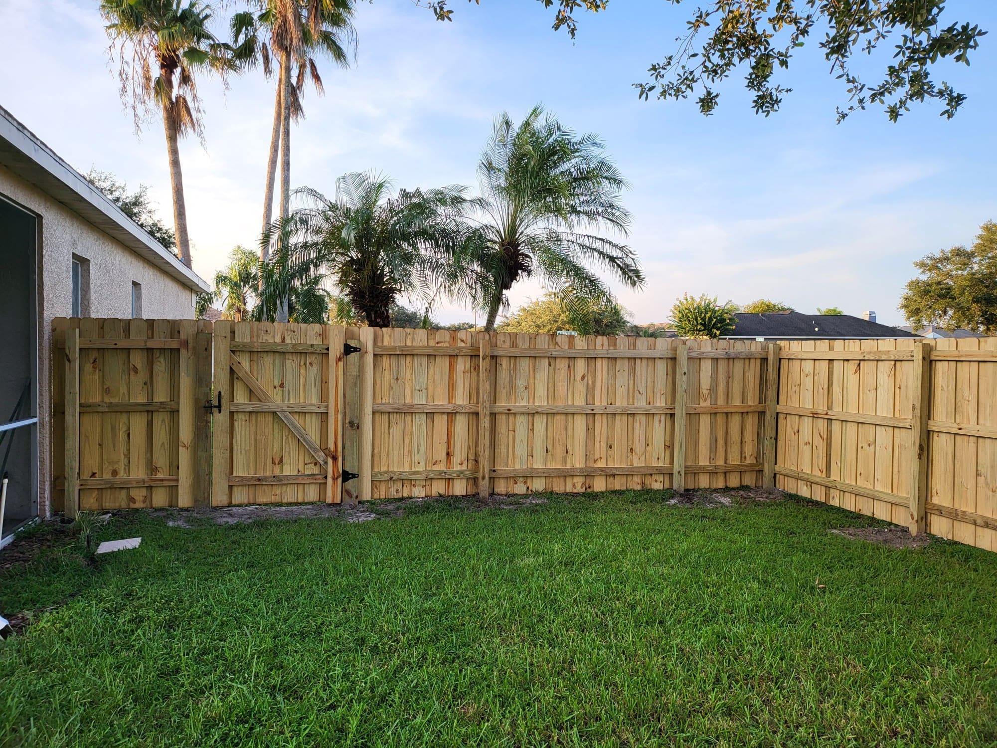 wood fence options