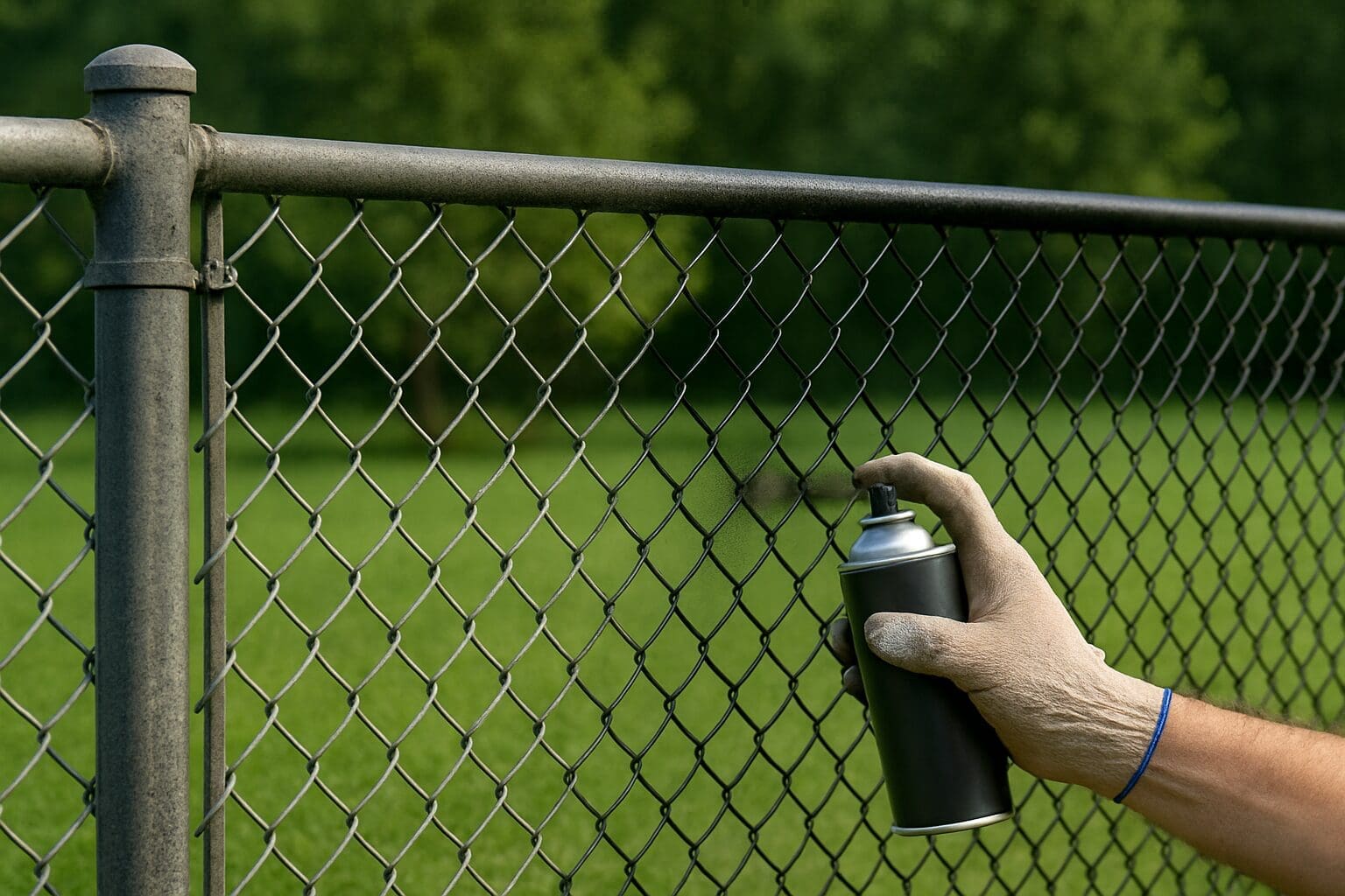 The Right Way to Paint Your Chain Link Fence | Local Choice Fence