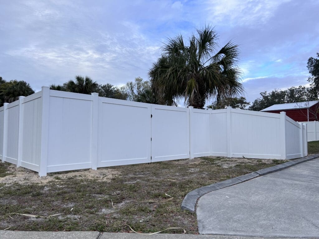 Fence Installed by Local Choice Fence on Trapnell Ridge Dr in Plant City